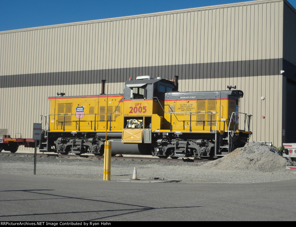 UPs First Genset in Colton